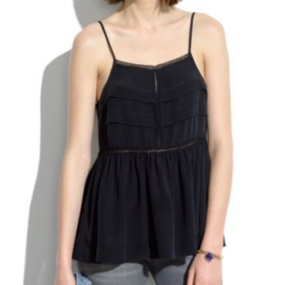 Madewell Tops - NWT Madewell tiered lace cami